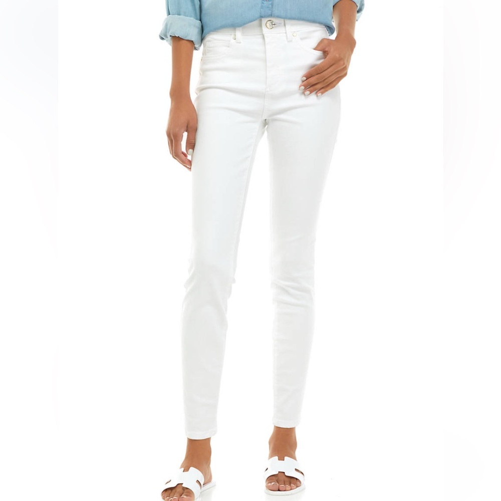 Lilly Pulitzer South Ocean Skinny Jeans - white